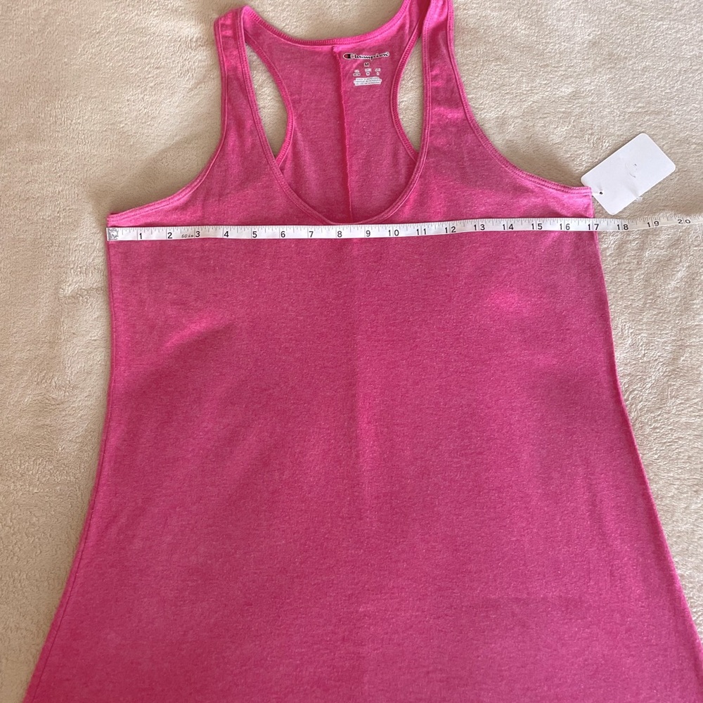 Champion Basic Pink Tank Top - Size M - Picture 7 of 8